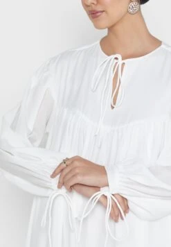 Puff Sleeve Tiered Dress -Silk Bloom Dresses Store 3 zoom desktop 702