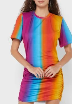 Printed Bodycon Dress -Silk Bloom Dresses Store 3 zoom desktop 71