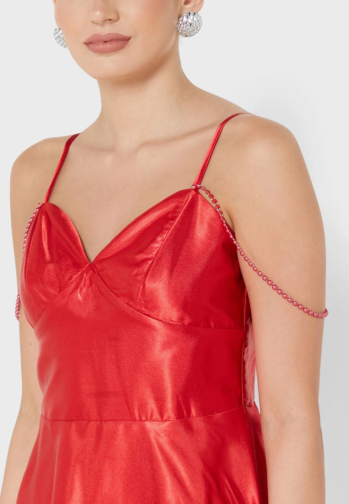 Sweetheart Neck Strappy Dress 3 Sweetheart Neck Strappy Dress - Image 3