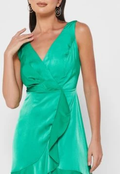 Surplice Neck Wrap Dress 6 Surplice Neck Wrap Dress -Silk Bloom Dresses Store 3 zoom desktop 729