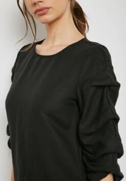 Minimum Puffed Sleeve Shift Dress -Silk Bloom Dresses Store 3 zoom desktop 73