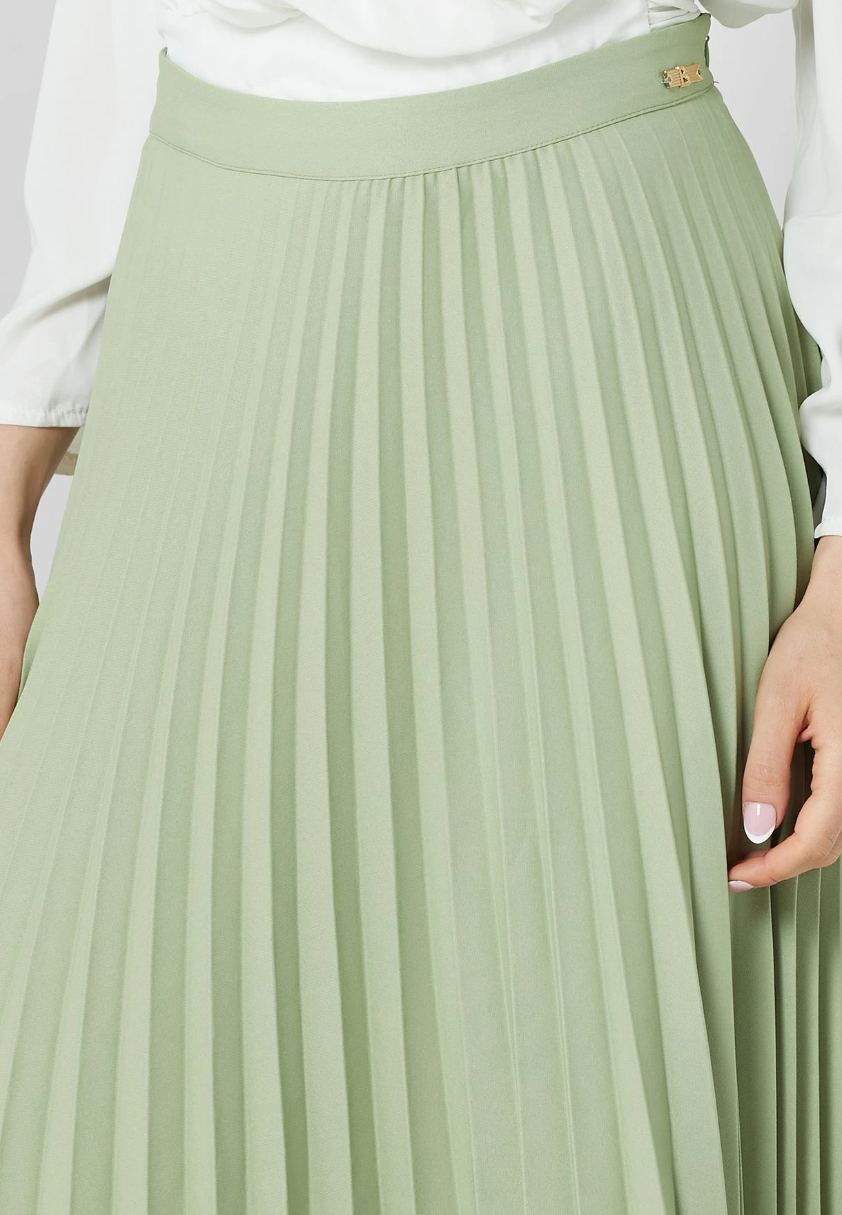 Plisse High Waist Skirt 3 Plisse High Waist Skirt - Image 3