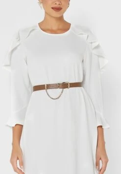 Ruffle Detail Dress 6 Ruffle Detail Dress -Silk Bloom Dresses Store 3 zoom desktop 758