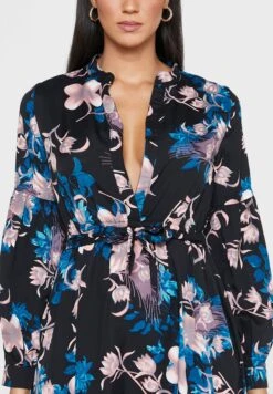 ELLA Front Open Tiered Dress -Silk Bloom Dresses Store 3 zoom desktop 772