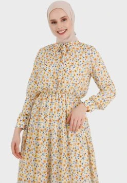 Balloon Sleeve Printed Tiered Dress 6 Balloon Sleeve Printed Tiered Dress -Silk Bloom Dresses Store 3 zoom desktop 778