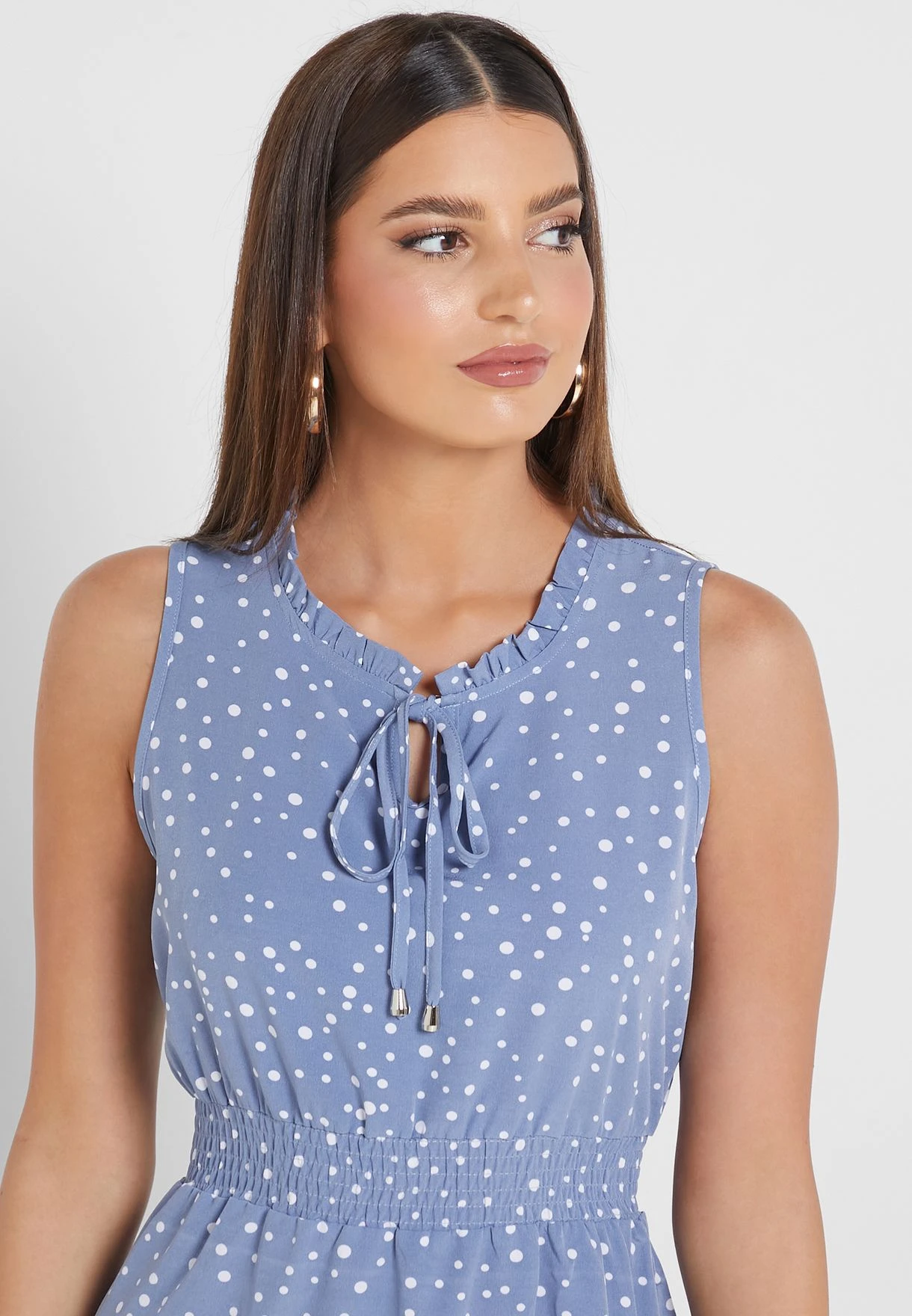 Printed Tiered Dress 3 Printed Tiered Dress - Image 3