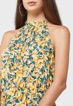 Printed Halter Neck Dress -Silk Bloom Dresses Store 3 zoom desktop 8
