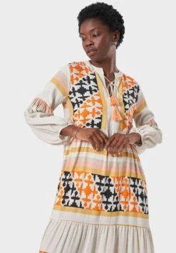 Printed Tiered Dress -Silk Bloom Dresses Store 3 zoom desktop 812