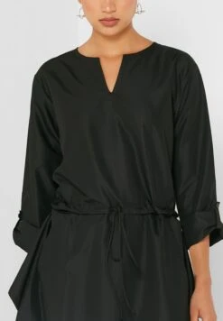 Puff Sleeve Tie Detail Dress -Silk Bloom Dresses Store 3 zoom desktop 817