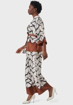 Graphic Print Kimono -Silk Bloom Dresses Store 3 zoom desktop 823