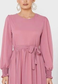 Pleated Waist Tie Dress 6 Pleated Waist Tie Dress -Silk Bloom Dresses Store 3 zoom desktop 830