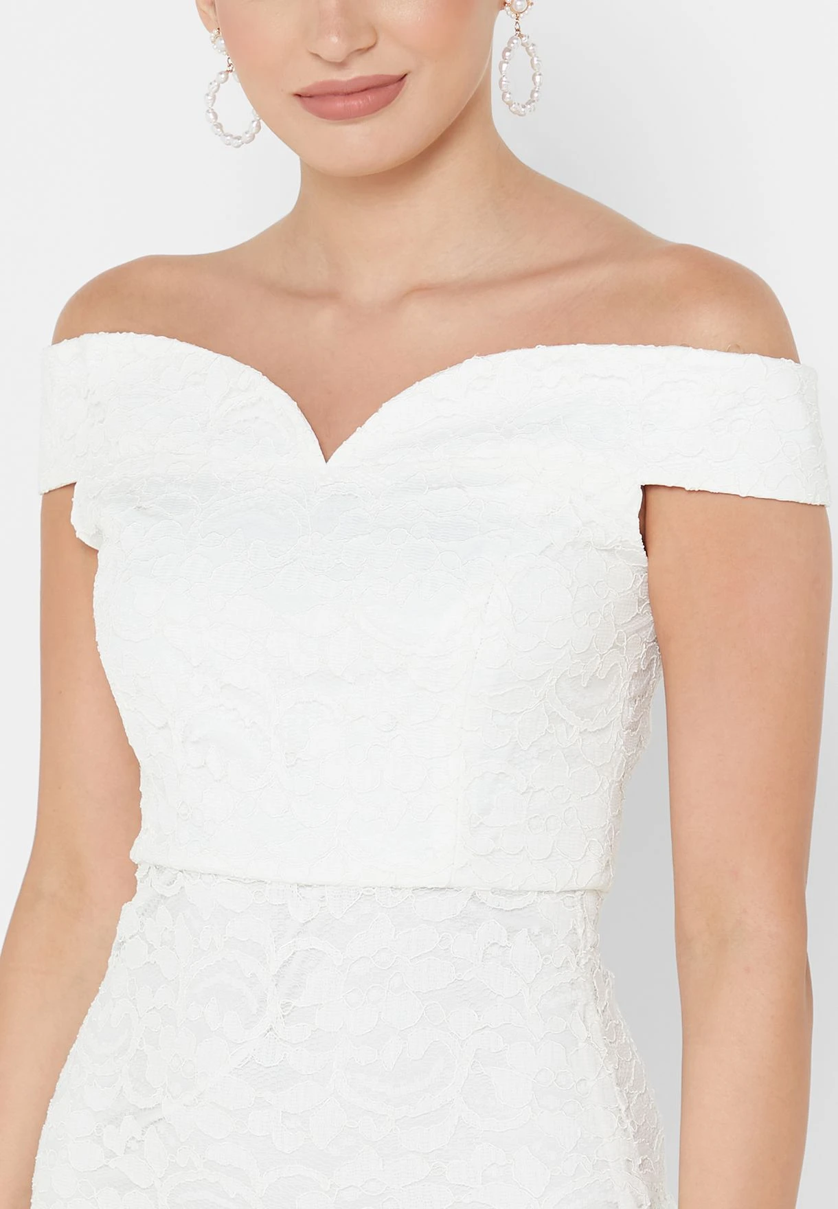 Bardot Lace Insert Dress 3 Bardot Lace Insert Dress - Image 3