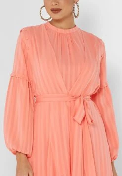 Puff Sleeve Button Detail Cardigan -Silk Bloom Dresses Store 3 zoom desktop 840