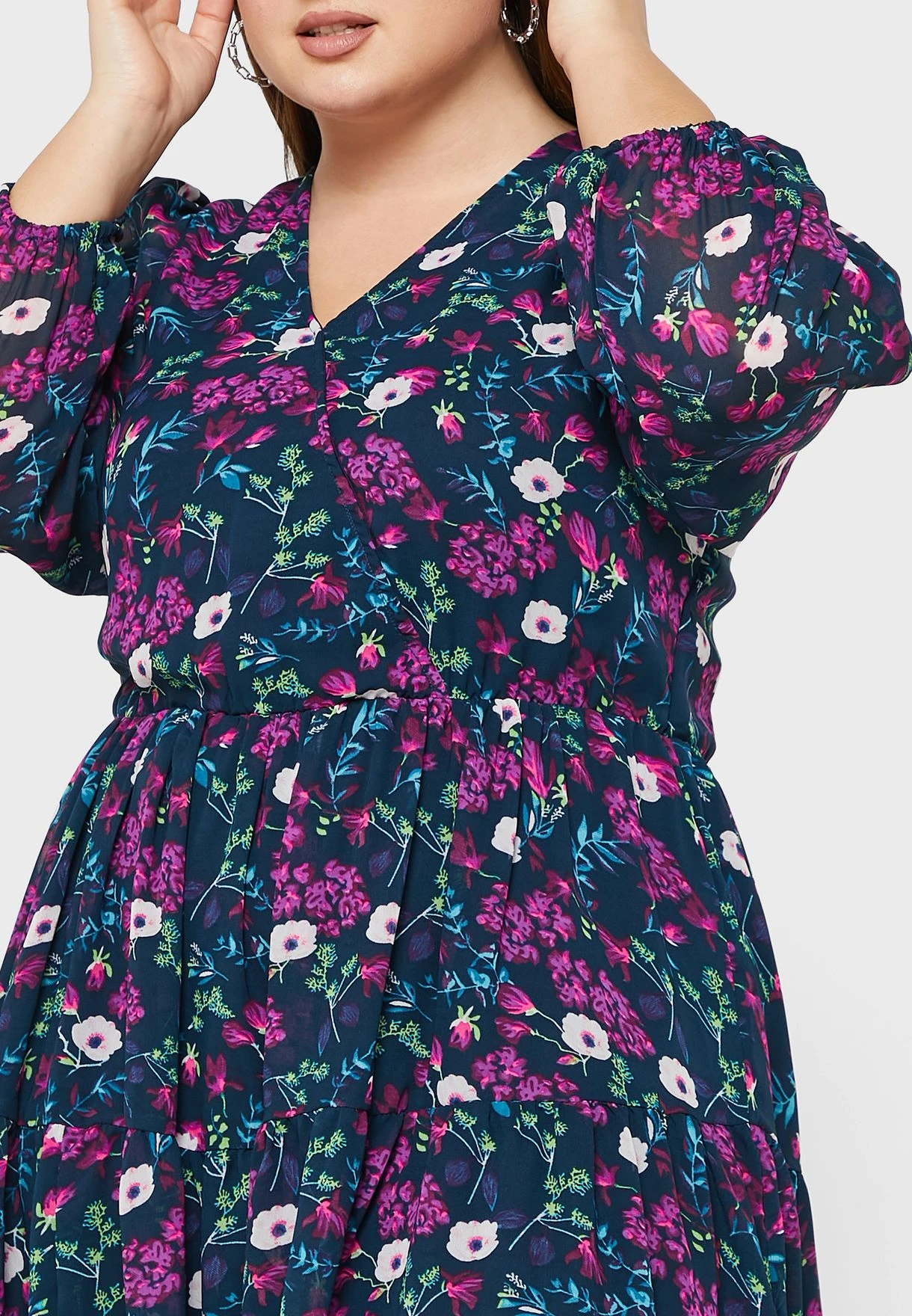 Fit & Flare Printed Dress 3 Fit & Flare Printed Dress - Image 3