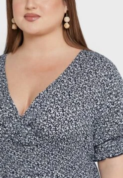 Ditsy Print Dress -Silk Bloom Dresses Store 3 zoom desktop 850