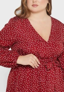 Wrap Waist Detail Puff Sleeve Dress 6 Wrap Waist Detail Puff Sleeve Dress -Silk Bloom Dresses Store 3 zoom desktop 851