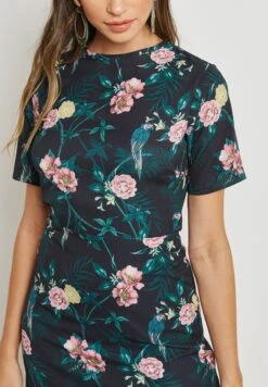 Back Tie Printed Dress 6 Back Tie Printed Dress -Silk Bloom Dresses Store 3 zoom desktop 878