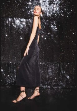 DeFacto Woman Cowl Neck Strappy Short Sleeve Knitted Dress -Silk Bloom Dresses Store 3 zoom desktop 889