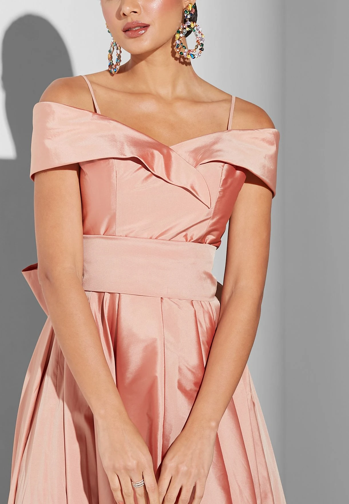 Bardot Pleated Dress 3 Bardot Pleated Dress - Image 3