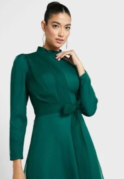 Puff Sleeve Belted Dress 6 Puff Sleeve Belted Dress -Silk Bloom Dresses Store 3 zoom desktop 928