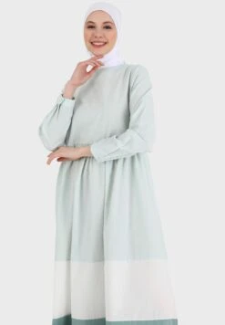 Color Block Tiered Dress -Silk Bloom Dresses Store 3 zoom desktop 932