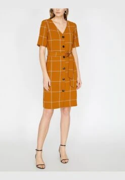 Koton Button Detailed Dress -Silk Bloom Dresses Store 3 zoom desktop 964