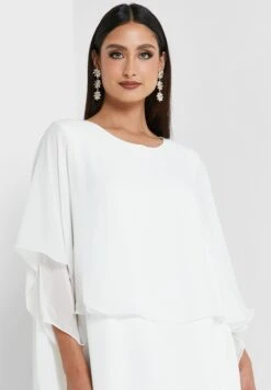 Ruffled Details Dress -Silk Bloom Dresses Store 3 zoom desktop 974