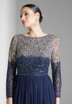 Ombre Effect Sequined Dress -Silk Bloom Dresses Store 3 zoom desktop 992