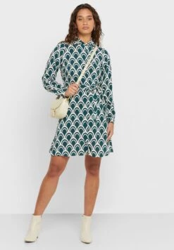 New Look Printed Pocket Detail Dress -Silk Bloom Dresses Store 4 zoom desktop 1