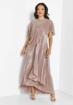 Flutter Sleeve Tiered Dress -Silk Bloom Dresses Store 4 zoom desktop 1000