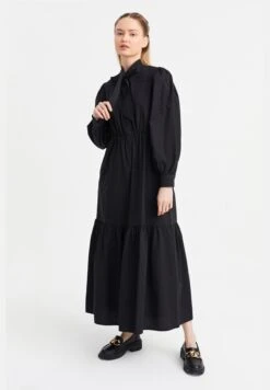 Puff Sleeve Tiered Dress -Silk Bloom Dresses Store 4 zoom desktop 1005