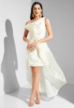 One Shoulder High Low Dress -Silk Bloom Dresses Store 4 zoom desktop 1016