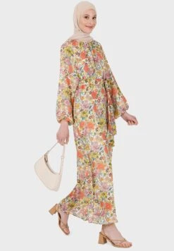 Floral Print Balloon Sleeve Dress 7 Floral Print Balloon Sleeve Dress -Silk Bloom Dresses Store 4 zoom desktop 1023