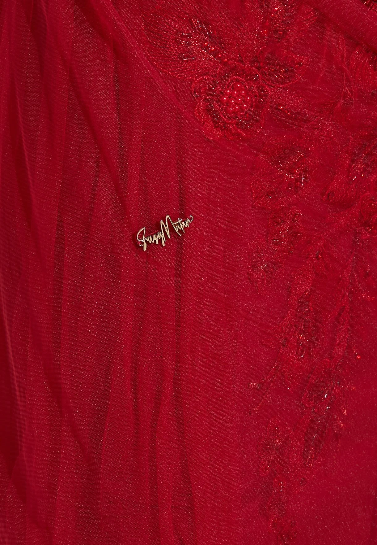 Tulle Detail Embroidered Dress 4 Tulle Detail Embroidered Dress - Image 4