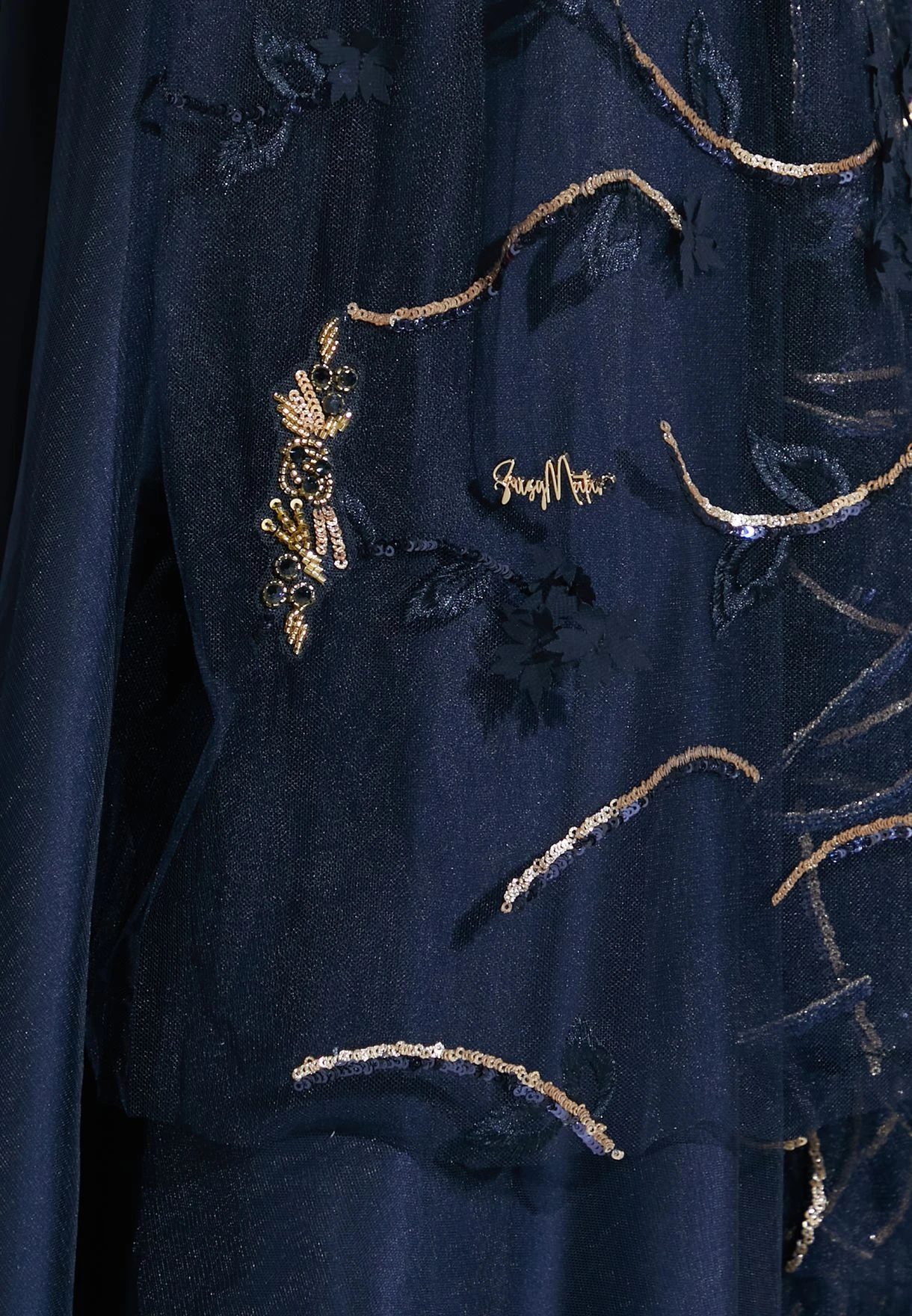 V-Neck Mesh Tiered Dress 4 V-Neck Mesh Tiered Dress - Image 4