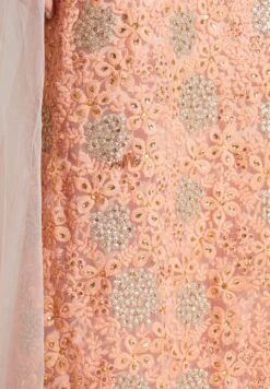 Split Sleeve Square Neck Dress -Silk Bloom Dresses Store 4 zoom desktop 1087