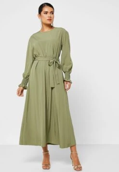 Pleat Detail Fit & Flare Dress 7 Pleat Detail Fit & Flare Dress -Silk Bloom Dresses Store 4 zoom desktop 1089