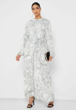 Printed Ruched Waist Tiered Dress 7 Printed Ruched Waist Tiered Dress -Silk Bloom Dresses Store 4 zoom desktop 1116