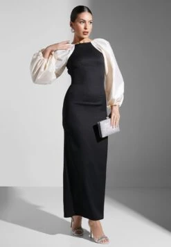 Balloon Sleeve Dress -Silk Bloom Dresses Store 4 zoom desktop 1134