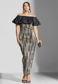 Bardot Printed Dress -Silk Bloom Dresses Store 4 zoom desktop 1150