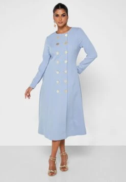 Button Detail Dress 7 Button Detail Dress -Silk Bloom Dresses Store 4 zoom desktop 1161