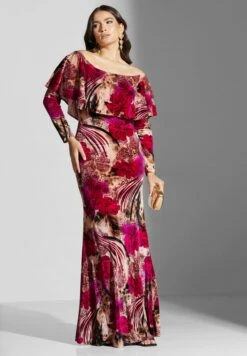 Bardot Floral Print Dress -Silk Bloom Dresses Store 4 zoom desktop 1184