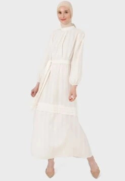 Tiered Belted Dress -Silk Bloom Dresses Store 4 zoom desktop 1186