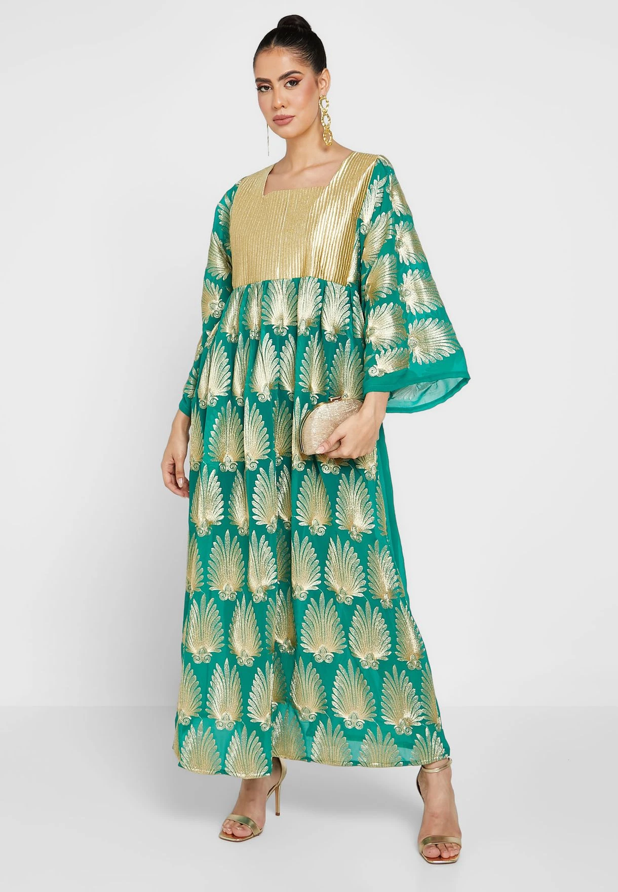 Embroidered Detail Dress 4 Embroidered Detail Dress - Image 4