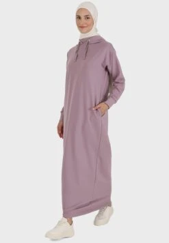 Hooded Pocket Detail Dress -Silk Bloom Dresses Store 4 zoom desktop 1230