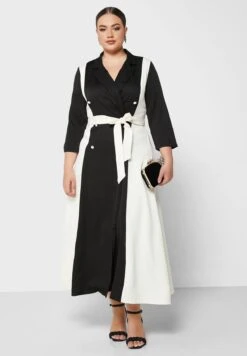 Colorblock Blazer Dress -Silk Bloom Dresses Store 4 zoom desktop 1248