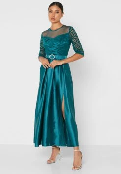 Sweetheart Slit Dress 7 Sweetheart Slit Dress -Silk Bloom Dresses Store 4 zoom desktop 1254