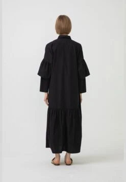 FRILLY DETAILED POPLIN DRESS -Silk Bloom Dresses Store 4 zoom desktop 1255