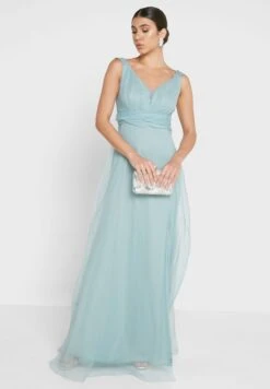 Shoulder Detail Slit Dress -Silk Bloom Dresses Store 4 zoom desktop 1261