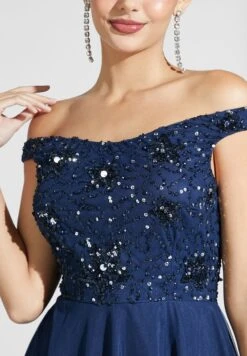 Embellished Fit And Flare Dress -Silk Bloom Dresses Store 4 zoom desktop 127